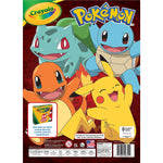 Crayola Pokémon Coloring Book, 288 Pages, 3/Bundle (BIN040851-8)