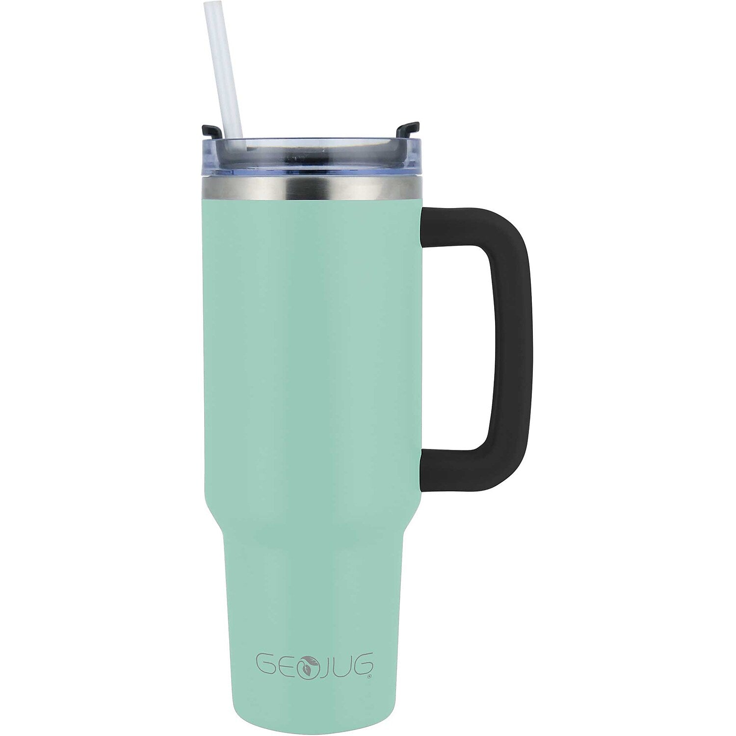 Brentwood Geojug Stainless Steel Double Walled Tumbler Cup, 40 oz., Blue (CMB-1200BL)
