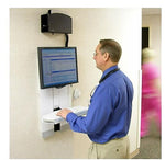 Ergotron StyleView Vertical Lift Adjustable High Traffic Area, 24" Screen Support, White (60-593-216)