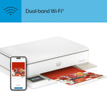 HP Envy 6155e Wireless All-in-One Color Inkjet Printer, Scanner, Copier, Best for Home, 3 months FREE ink with HP+ (714L5A)