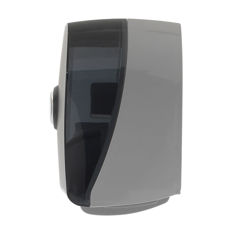 Georgia-Pacific Two Roll Side-by-Side Covered Bathroom Tissue Dispenser, Translucent Smoke (59206)