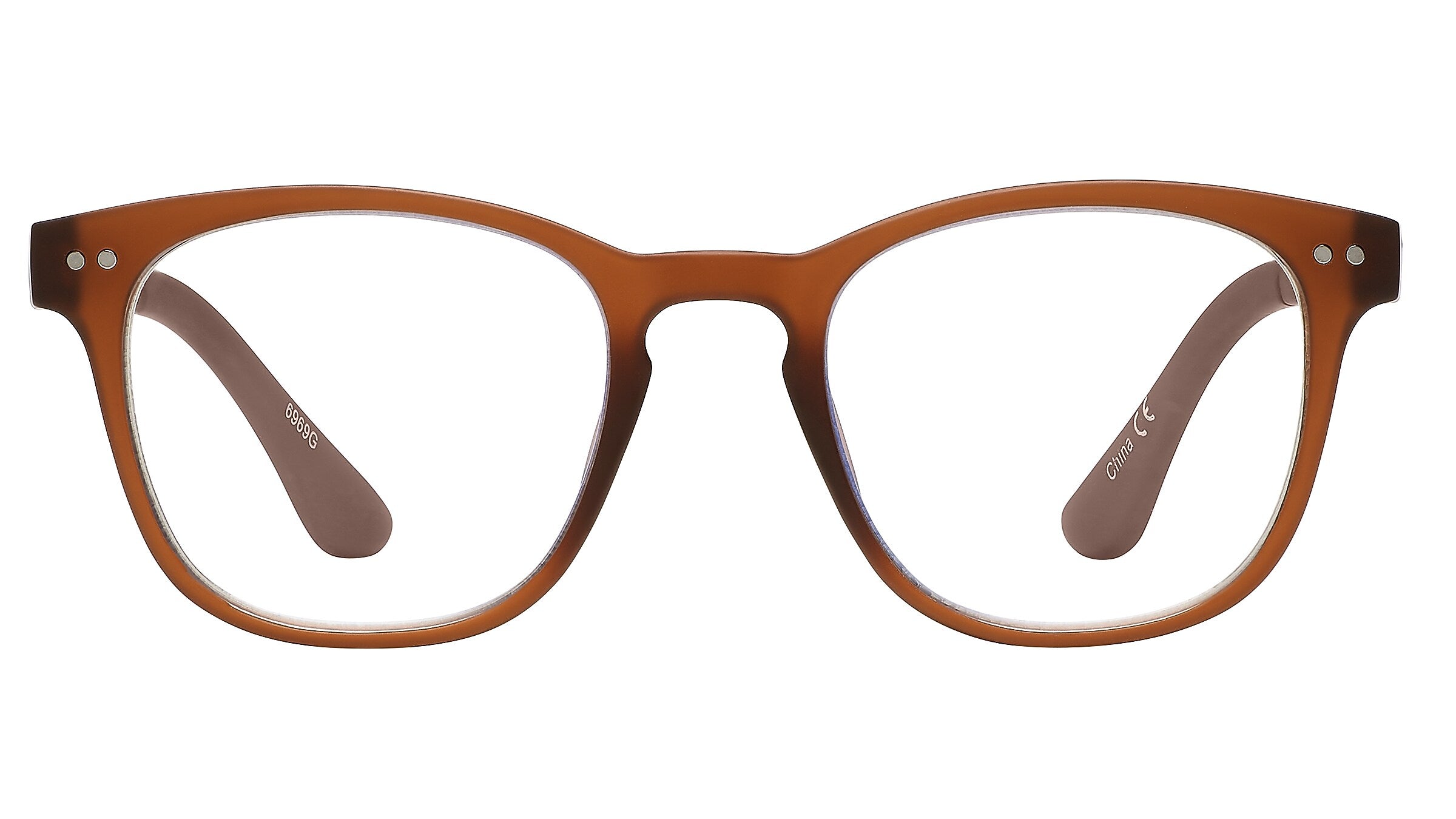 SAV Tri-focus Blue Light +1.50 Reading Glasses, Brown (E2306)