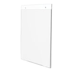 Deflect-O Anti-Glare Superior Image Document Holder, 8.5" x 11", Wall Mounted, Clear Acrylic (878201)