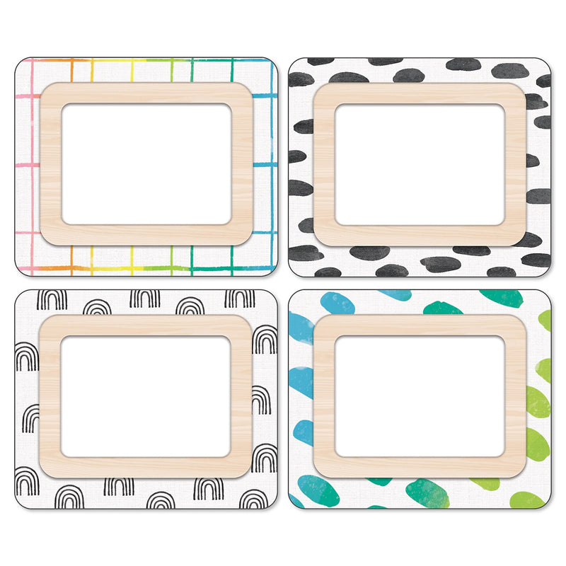 Happily Ever Elementary Creatively Inspired School Name Tags, 3" x 2-1/2", 40/Pack, 6 Packs/Bundle (CD-150090-6)