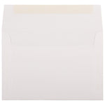 JAM Paper A8 Booklet Envelope 5 1/2" x 8 1/8", Bright White, 100/Pack (40934d)