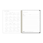 Planning Calendar KV Midnight Garden PP 8.5x11 RY26 Wkly/Mthly Safety Wirebound -