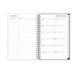 2026 Blue Sky Ashlyn 5" x 8" Calendar Year Weekly & Monthly Planner, Plastic Cover, Multicolored (143958-26)