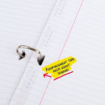 Five Star Reinforced College Ruled Filler Paper, 8.5" x 11", 3-Hole Punched, 80 Sheets/Pack (170102/170035)