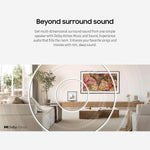 Samsung Music Frame Wireless Computer Speaker System, Black (HW-LS60D/ZA)