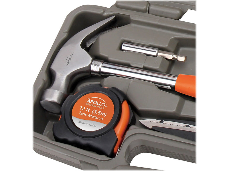Apollo Tools General Tool Kit, 39-Piece, Gray/Orange (DT9706-OR)