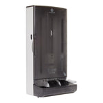 Dixie Ultra SmartStock Mini Polystyrene Medium Weight Fork Dispenser by GP PRO, 80 Fork Capacity, Black (SSFD80)