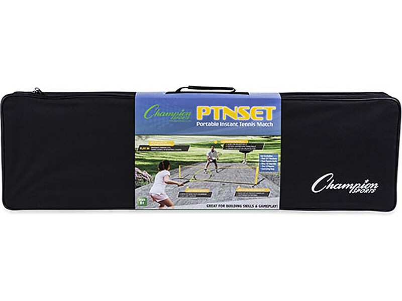 Champion Sports Tennis Net Set, Multicolor (PTNSET)