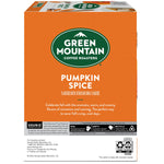 Green Mountain Pumpkin Spice Coffee Keurig® K-Cup® Pods, Light Roast, 24/Box (6758)
