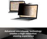 3M Privacy Filter for 15.6" Widescreen Laptop with COMPLY Attachment System, 16:9 Aspect Ratio (PF156W9B)