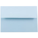 JAM Paper A2 Invitation Envelope 4 3/8" x 5 3/4", Baby Blue, 100/Pack (155624d)