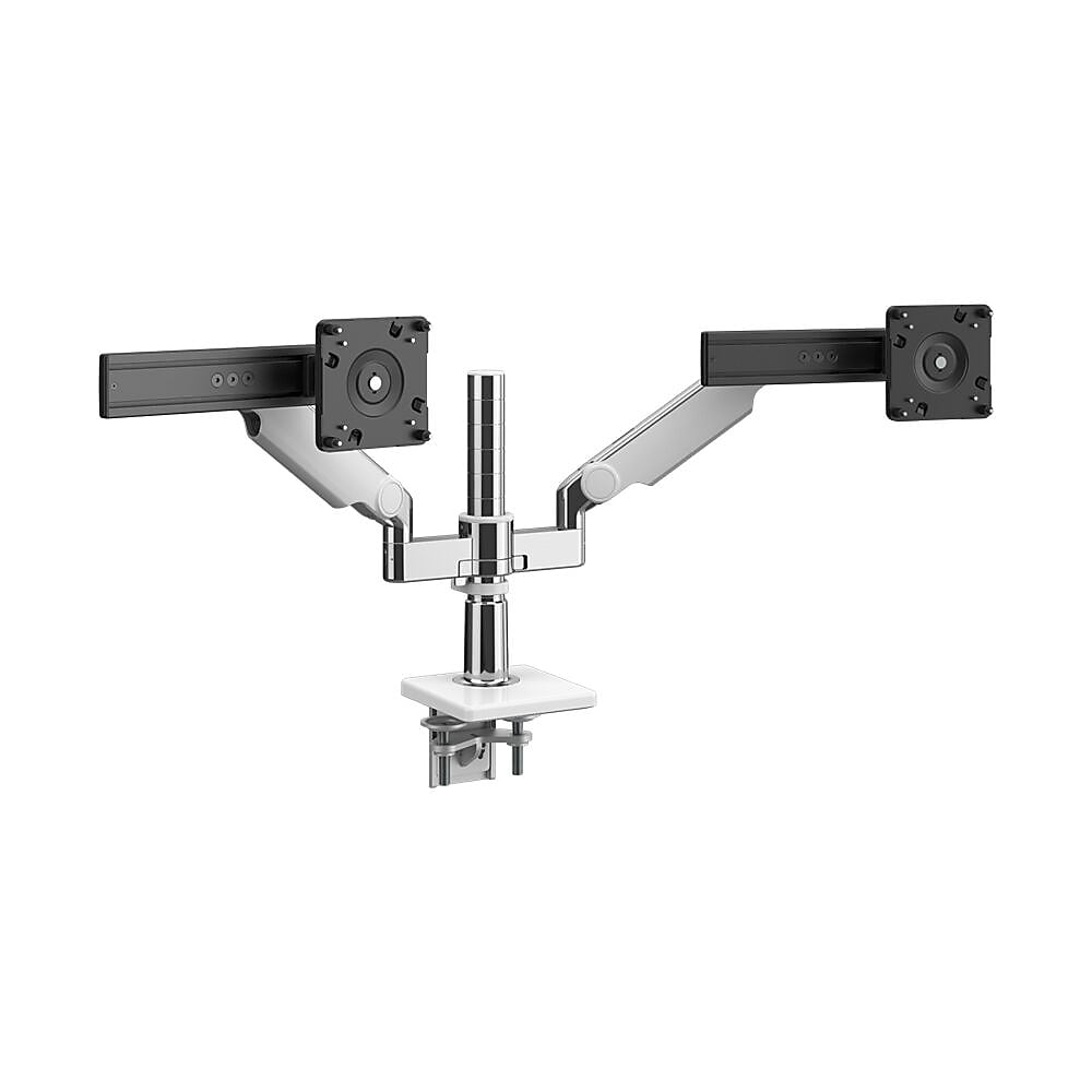 Humanscale M/Flex for M2.1 Dual Monitor Arm, Polished Aluminum (X22SBW)
