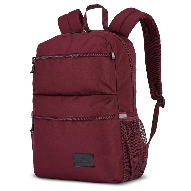 High Sierra Everclass Laptop Backpack, Medium, Maroon (150917-6247)