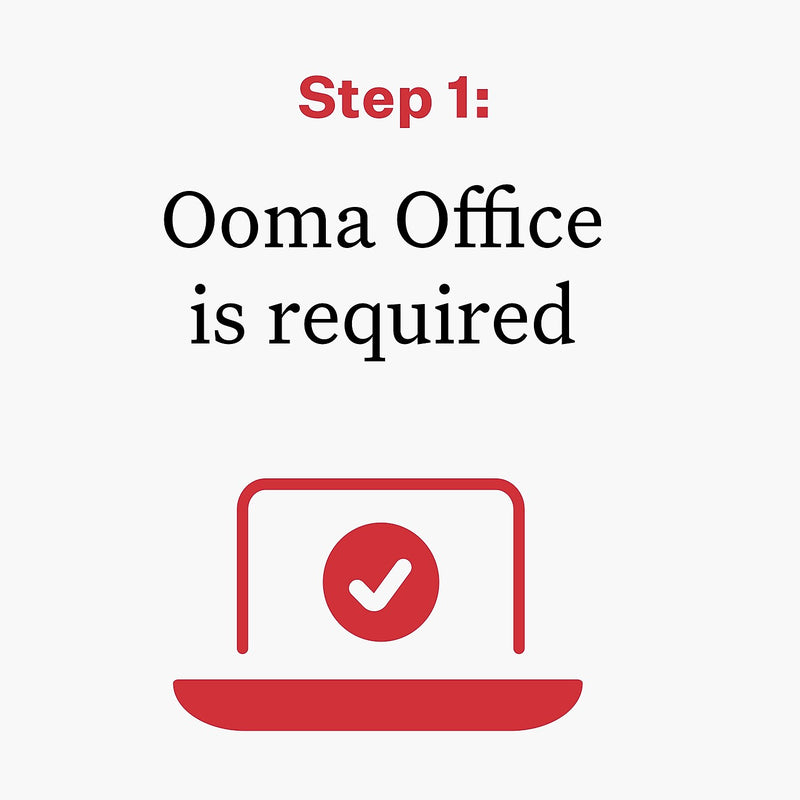 Ooma Yealink 2-Line VOIP Phone, Black (T31W)