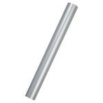 JAM Paper Short Mini Roll Wrapping Paper, 26.3 sq. ft., Silver, 2/Pack(277013538263a)