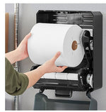 Tork Advanced Hand Towel Roll, Notched, 1-Ply, 8 x 10, White, 6 Rolls/Carton (TRK8031050)