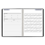 2026 AT-A-GLANCE DayMinder 8" x 11" Weekly Appointment Book, Faux Leather Cover, Black (G520-00-26)