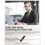 EKSAtelecom S30 Bluetooth On-Ear Headset, Black (T-QM01-01)