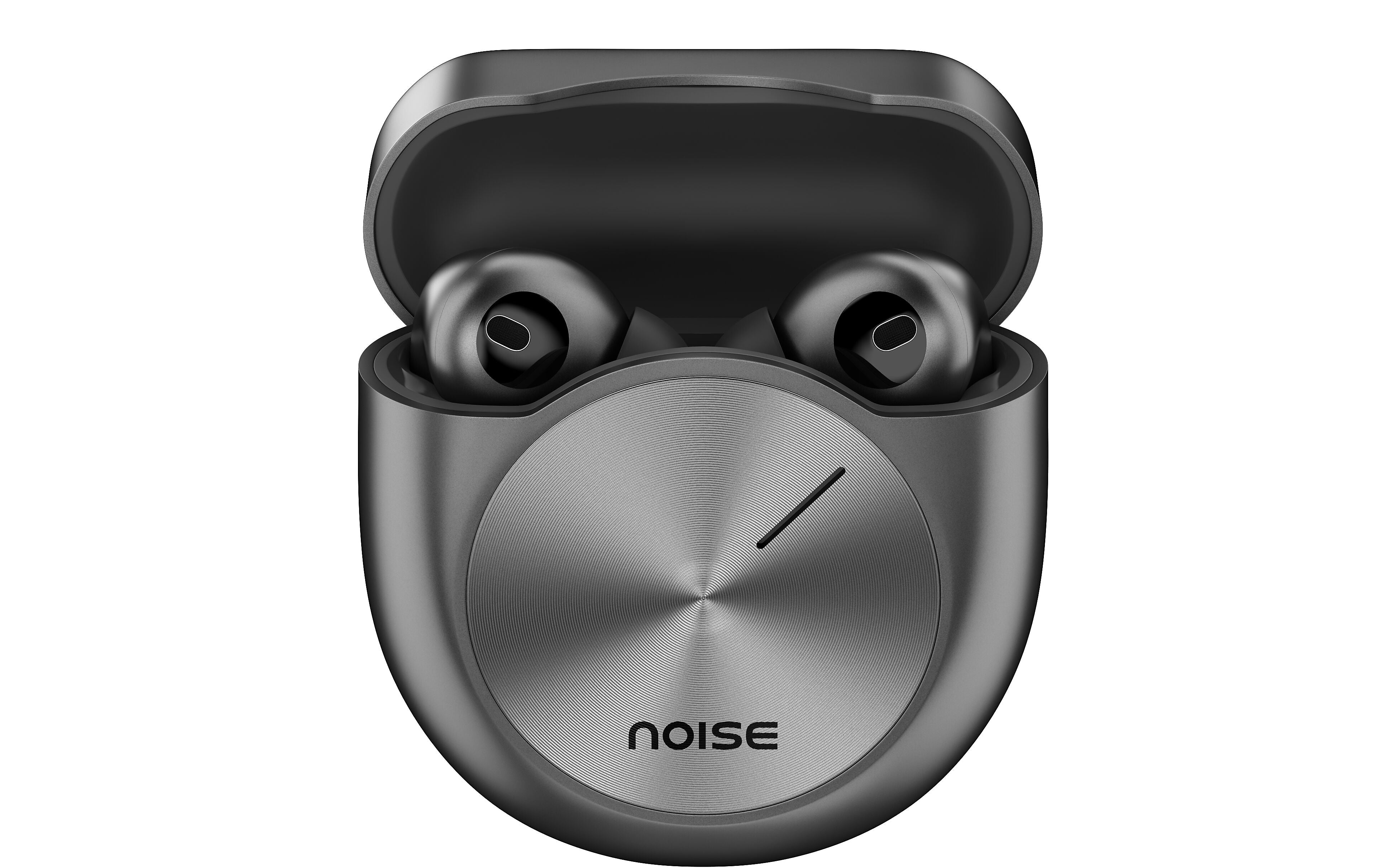 Noise Master Buds Wireless Active Noise Canceling Earbuds, Bluetooth, Silver (NBX-105SIL)