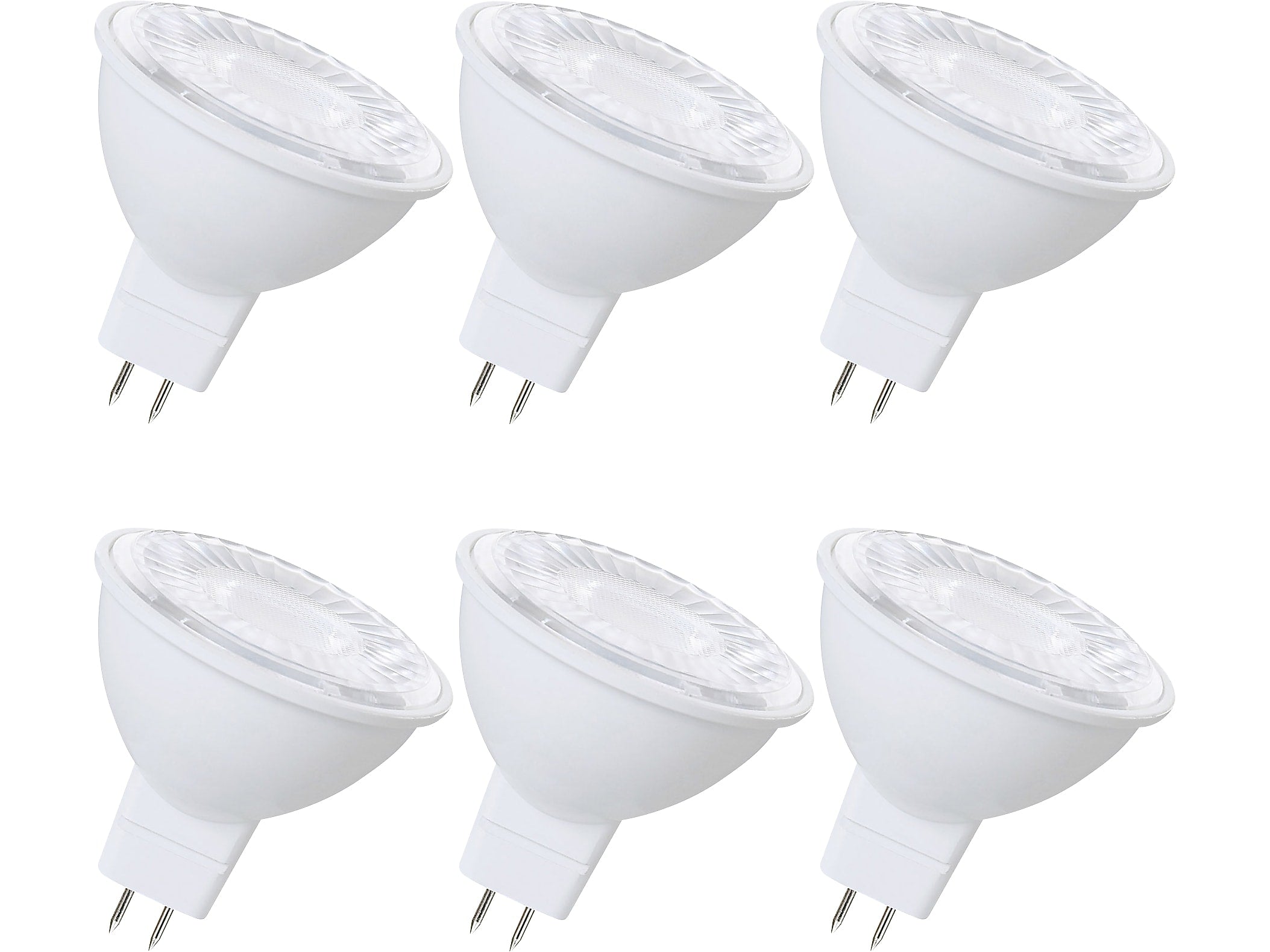 Viribright 7-Watts Warm White LED Floodlight Bulb, 6/Box (450162-ES)
