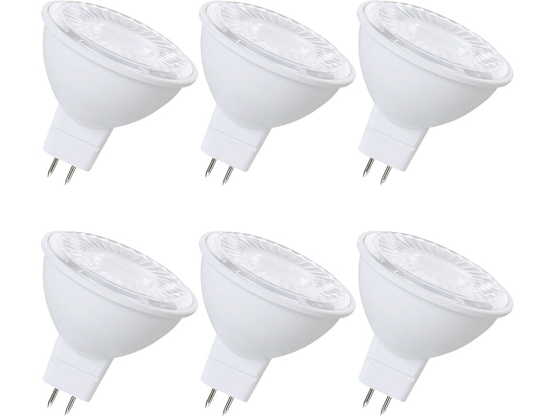 Viribright 7-Watts Warm White LED Floodlight Bulb, 6/Box (450162-ES)