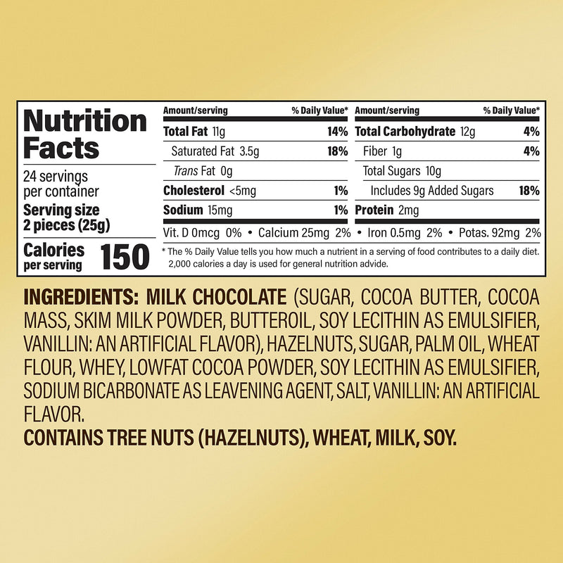 Ferrero Rocher Diamond Box Hazelnut Milk Chocolate Pieces, 48/Box (241-00015)