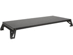Allsop Lo Riser Adjustable Stands, Up to 32" Monitor, Black (32511)
