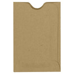 JAM Paper Unsealed Nonstandard Kraft Credit Card Envelope, 2 3/8" x 3 1/2", Brown Kraft, 1000/Pack (1801-GB-1M)