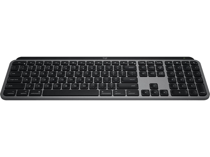 Logitech MX Keys S Wireless Keyboard, Space Gray (920-011621)