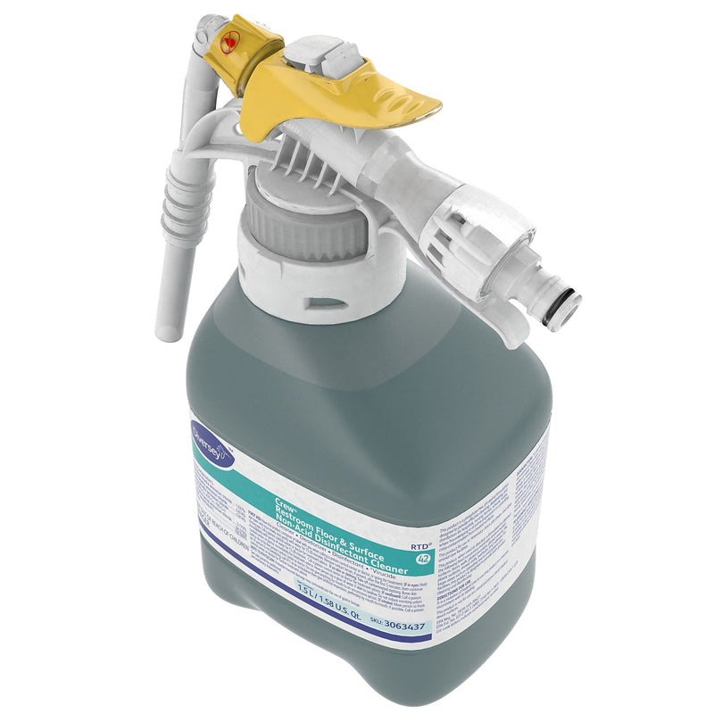 Crew Disinfectant for Diversey RTD, Fresh, 1.5 L / 1.59 U.S. Qt., 2/Carton (3063437)