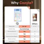 Cozyla Digital Family 32" 4K Calendar+ Gen2, White, White (CD-8V543F0)