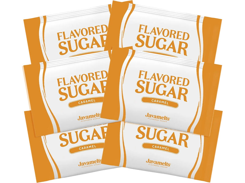 Javamelts Caramel Flavored Sugar Packet, 1000/Carton (888844)