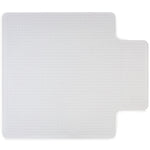 Staples Carpet Chair Mat with Lip, 45" x 53'', Low-Pile, Clear (20232-CC)
