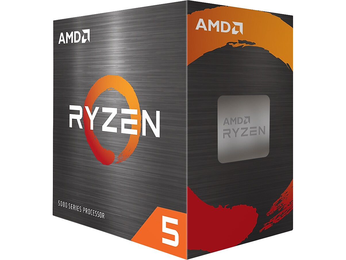 AMD Ryzen 5 5500 6-Core 4.2Ghz Computer Processor, Socket AM4 (100-100000457BOX)