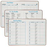 Global Printed Products Travel 5" x 7" Planner, Paperboard Cover, Brown (GPP-0119-A)