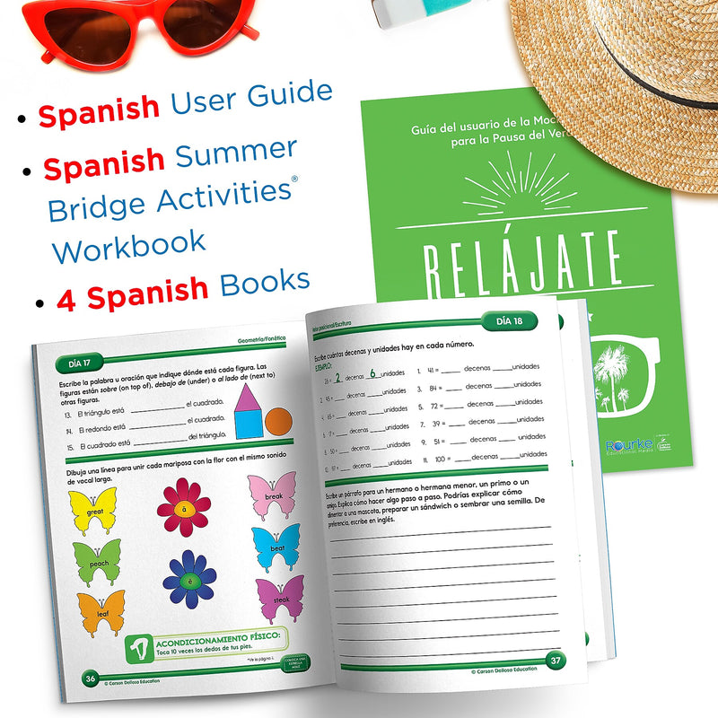 Summer Bridge Activities Summer Bridge Spanish Backpack, Grade 1-2 Workbook, 7/Set (CD-145437)