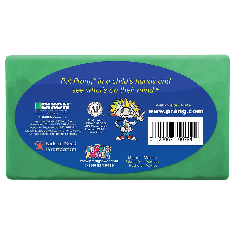Prang Modeling Clay, Green, 12/Bundle (DIX00784-12)