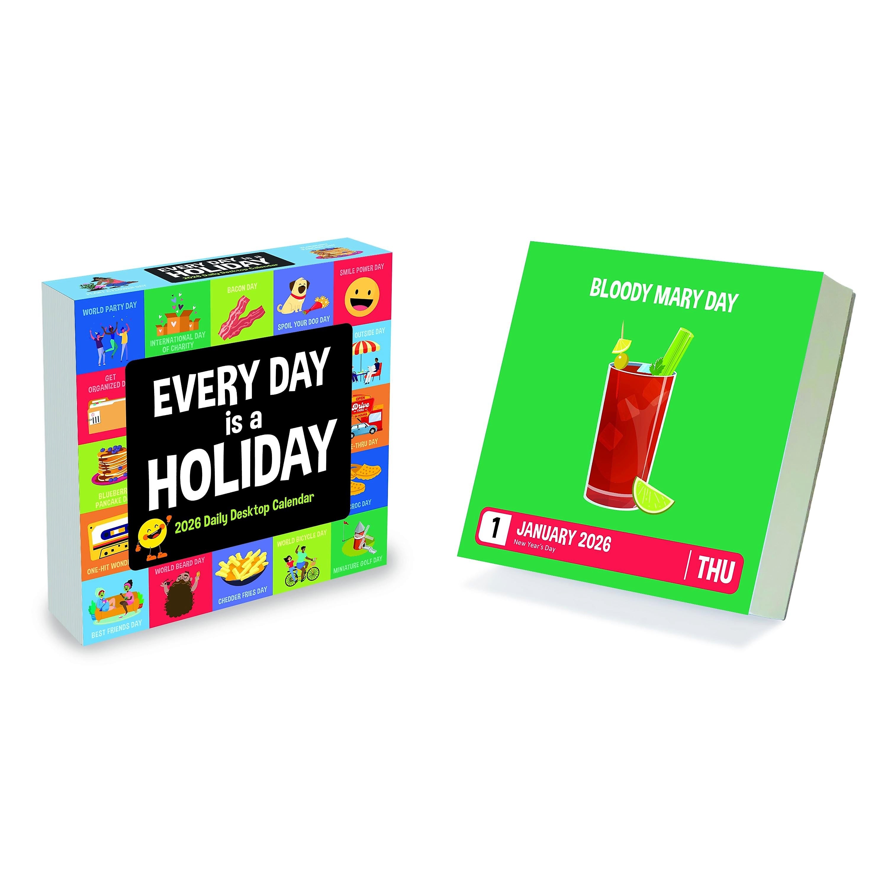 2026 TF Publishing 5.25" x 5.25" Daily Day-to-Day Calendar, (26-3010)