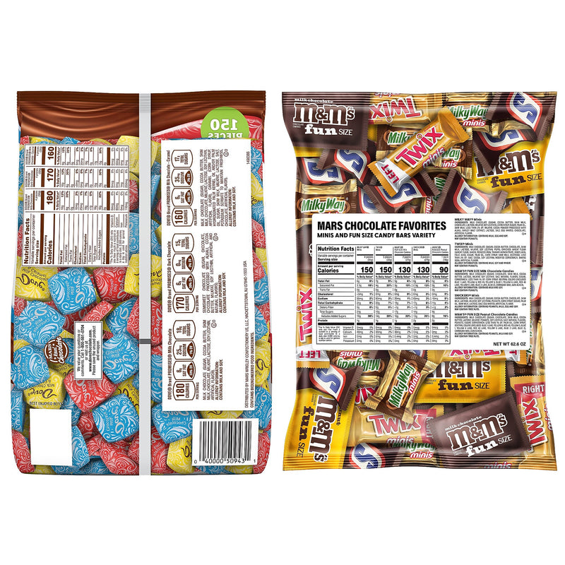 Dove Promises Variety & Mar's Chocolate Favorites, 2/Bundle (600-04056)