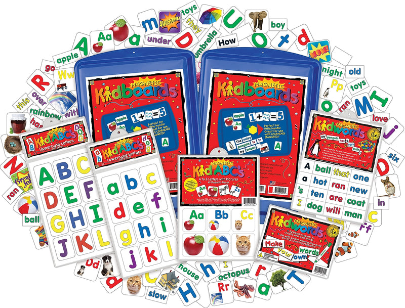 Barker Creek Learning Magnets Language Arts Kit, 398 Magnetic Pieces/Set (LM2401)