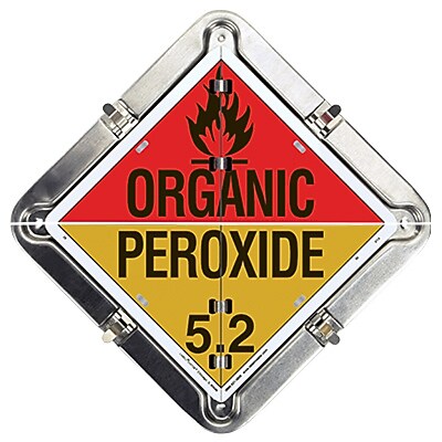 Labelmaster 17 Legend Placard With Mounting Holes (27HM206S)