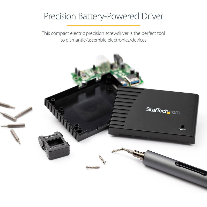 StarTech.com 20-Bit Electric Precision Screwdriver Set (CTK20PCEDRIVE)