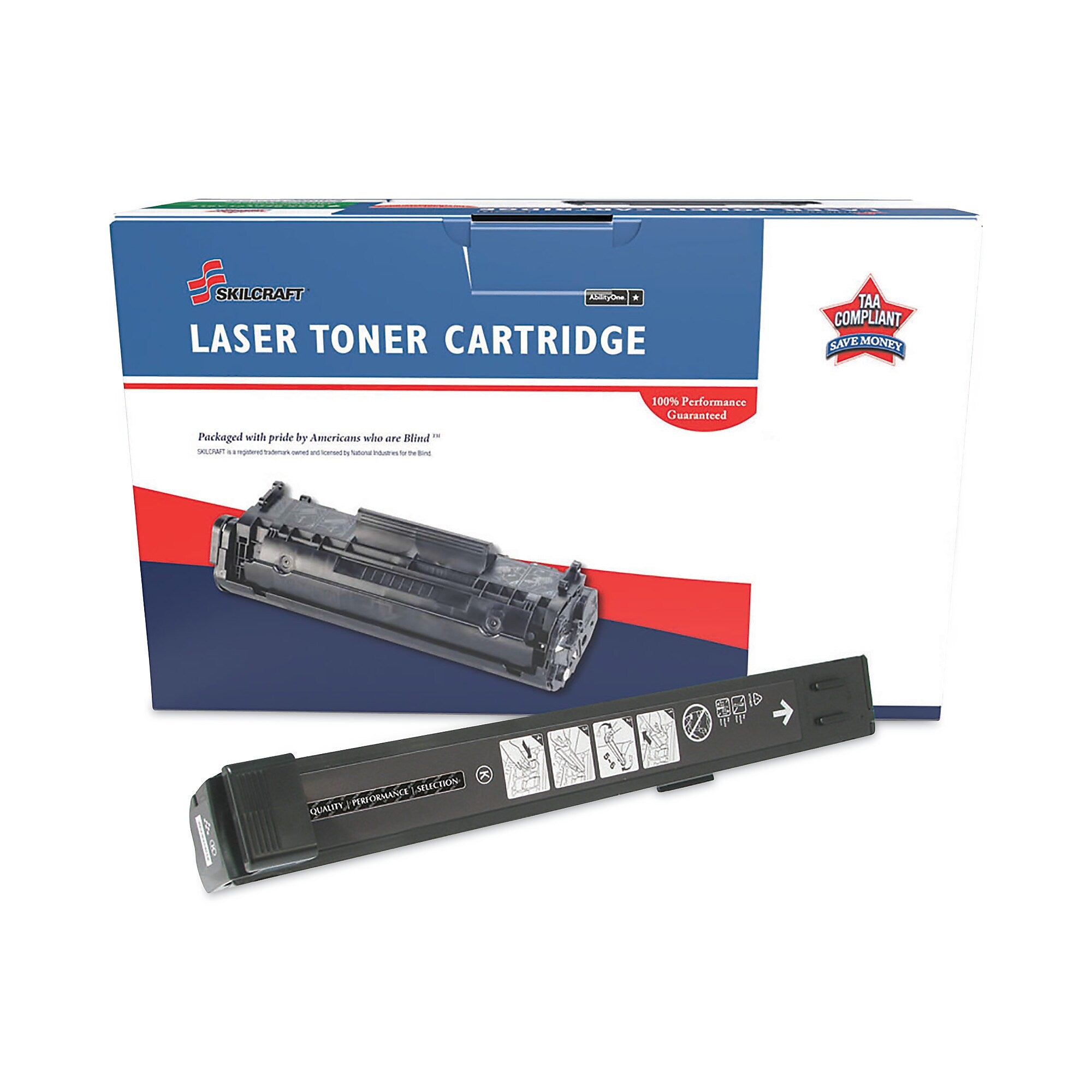 AbilityOne 7510016962212 Remanufactured CB380A (823A) Toner, 16,500 Page-Yield, Black (NSN6962212)