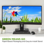 ViewSonic Ergonomic 34" Curved 100Hz LED Monitor, Black (VG3456C)