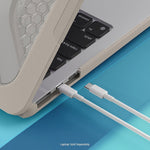 SaharaCase Raider Ultra-Duty Series 14" Laptop Case with Stand, Shock Absorbing, Desert Ash (LT00061)
