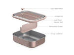 Bentgo MicroSteel Insulated Bento Box, Rose Gold, 41 oz. (BGSTLCH-RG)
